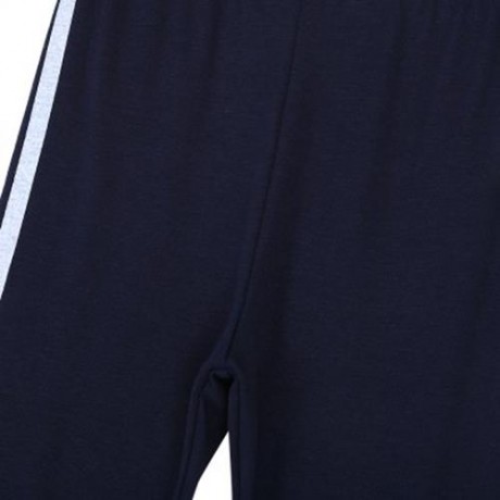 FASHION GIRLS OUTDOOR SPORT STRIPED LEGGINGS (CADETBLUE)