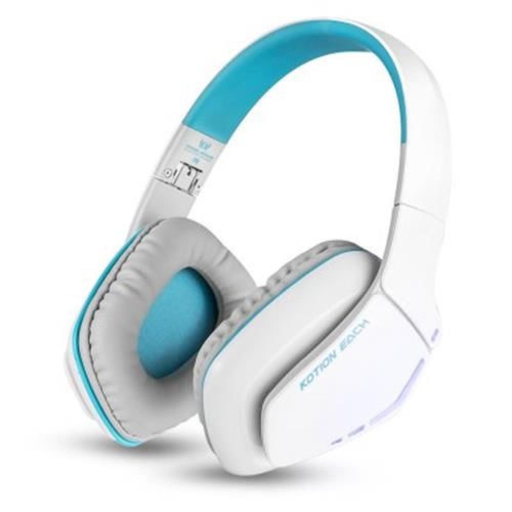 KOTION EACH B3506 WIRED WIRELESS BLUETOOTH 4.1 PROFESSIONAL GAMING HEADPHONES (BLUE AND WH KOTION EACH B3506 WIRED WIRELESS BLUETOOTH 4.1 PROFESSIONAL GAMING HEADPHONES (BLUE AND WH