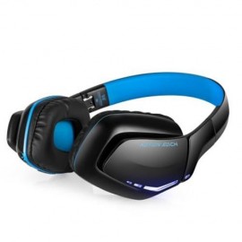 KOTION EACH B3506 WIRED WIRELESS BLUETOOTH 4.1 PROFESSIONAL GAMING HEADPHONES (BLUE AND BL