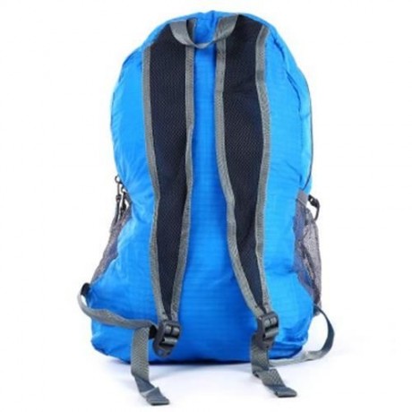 SHENGYUAN - 107 LIGHTWEIGHT BACKPACK FOLDING BAG PACKSACK OUTDOOR TOOL (BLUE)