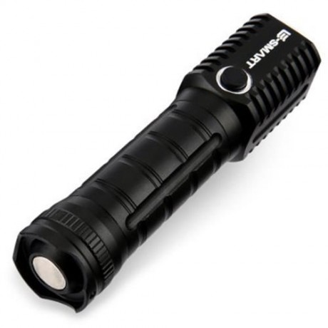 E SMARTER BRIGHT  3 MODES 10W 800LM CREE LED FLASHLIGHT TORCH LIGHT (BLACK)