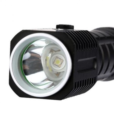 E SMARTER BRIGHT  3 MODES 10W 800LM CREE LED FLASHLIGHT TORCH LIGHT (BLACK)