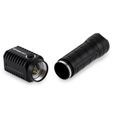E SMARTER BRIGHT  3 MODES 10W 800LM CREE LED FLASHLIGHT TORCH LIGHT (BLACK)