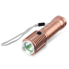 E SMARTER BRIGHT  3 MODES 10W 800LM CREE LED FLASHLIGHT TORCH LIGHT (PINK CHAMPAGNE)
