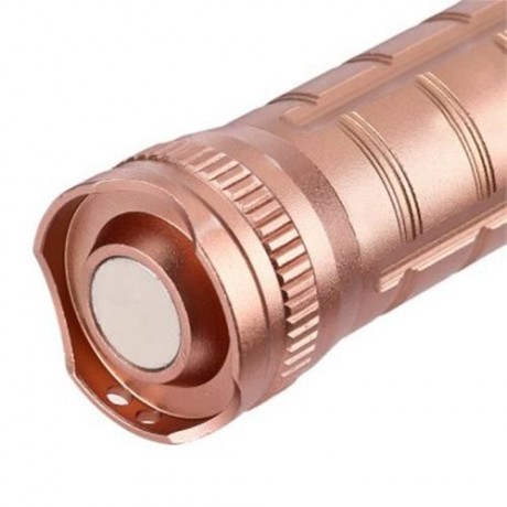 E SMARTER BRIGHT  3 MODES 10W 800LM CREE LED FLASHLIGHT TORCH LIGHT (PINK CHAMPAGNE)