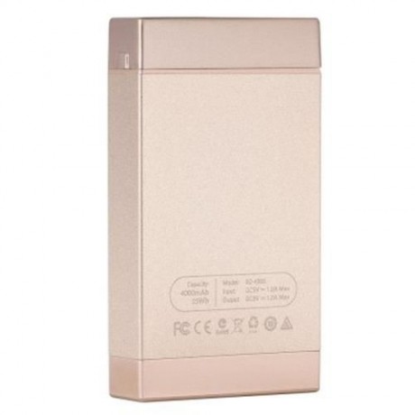 HOCO 4000MAH PORTABLE MOBILE POWER BANK CIGARETTE LIGHTER DESIGN EXTERNAL BATTERY CHARGER 