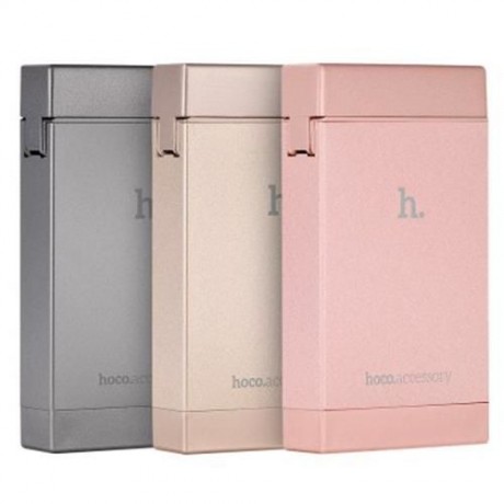 HOCO 4000MAH PORTABLE MOBILE POWER BANK CIGARETTE LIGHTER DESIGN EXTERNAL BATTERY CHARGER 