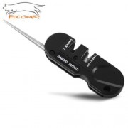 EDCGEAR OUTDOOR SURVIVAL ABS POCKET KNIFE SHARPENER WITH CERAMIC SLOT TAPERED DIAMOND ROD 
