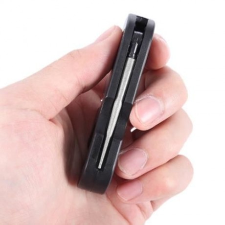 EDCGEAR OUTDOOR SURVIVAL ABS POCKET KNIFE SHARPENER WITH CERAMIC SLOT TAPERED DIAMOND ROD 