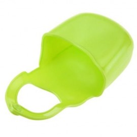 HC - 1749B CREATIVE FOLDING HANGING SILICONE BATHROOM KITCHEN GADGET STORAGE BAG (GREEN)