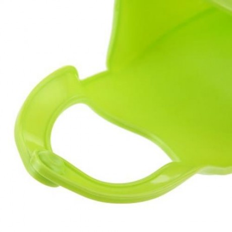 HC - 1749B CREATIVE FOLDING HANGING SILICONE BATHROOM KITCHEN GADGET STORAGE BAG (GREEN)