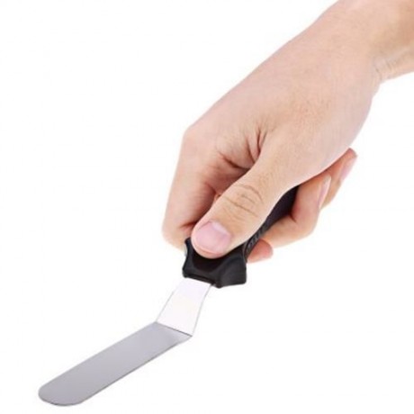 3PCS DIY CAKE CREAM SPREAD DECORATING SMUDGE TOOL (BLACK)