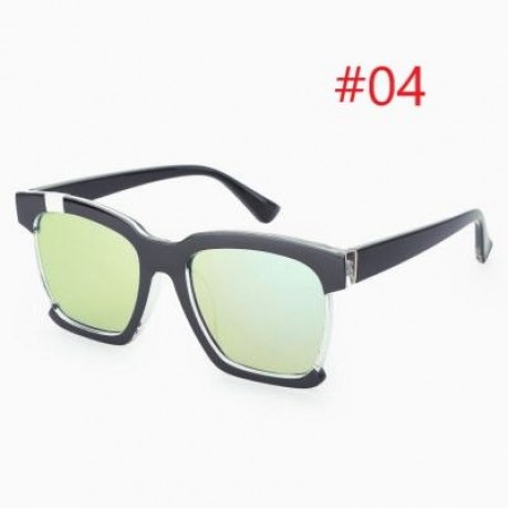 STYLISH LADIES SQUARE FRAME COLOR COATED SUNGLASSES (#3)