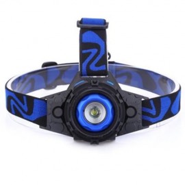 DC 5V 5W 500LM T6 3 MODES LED FOCUS HEADLAMP (BLUE)
