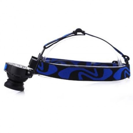 DC 5V 5W 500LM T6 3 MODES LED FOCUS HEADLAMP (BLUE)