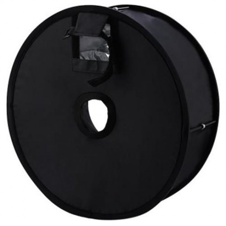 45CM PORTABLE ANNULUS SPEEDLITE STUDIO STROBE FLASH PHOTO REFLECTIVE SOFT BOX (WHITE AND B