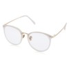 VINTAGE UNISEX TR 90 METAL FRAME ULTRA LIGHT MYOPIA GLASSES (#4)