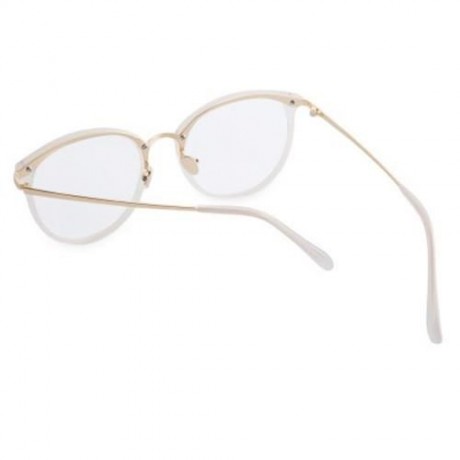 VINTAGE UNISEX TR 90 METAL FRAME ULTRA LIGHT MYOPIA GLASSES (#4)
