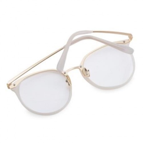 VINTAGE UNISEX TR 90 METAL FRAME ULTRA LIGHT MYOPIA GLASSES (#4)