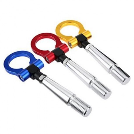 AUTO CAR ALUMINUM ALLOY TOW HOOK TRAIL RING FOR MITSUBISHI