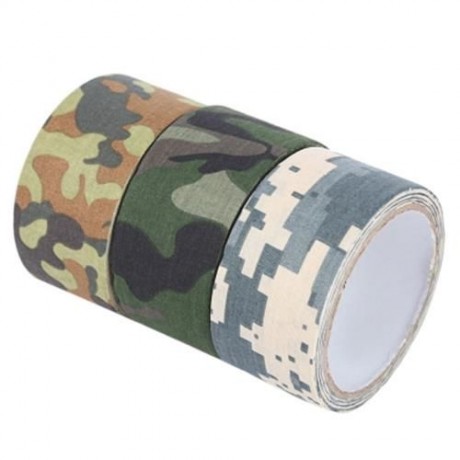 EDCGEAR ARMY ADHESIVE TAPE 10M COTTON FABRIC FOR HUNTING GUN KNIFE HANDLE (AC CAMOUFLAGE)