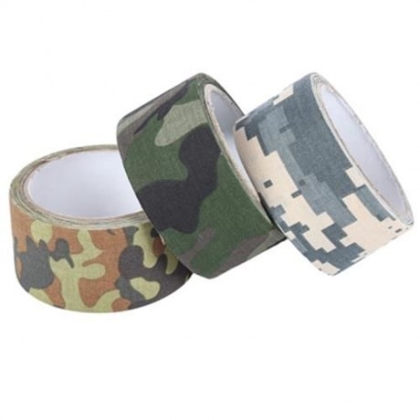 EDCGEAR ARMY ADHESIVE TAPE 10M COTTON FABRIC FOR HUNTING GUN KNIFE HANDLE (AC CAMOUFLAGE)