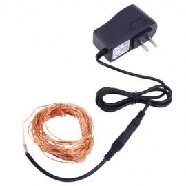 DC 6V 10M 100 LEDS COPPER STRING LIGHT WATERPROOF LED LAMP (RGBW)