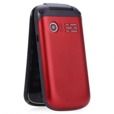 E1190A QUAD BAND UNLOCKED PHONE WITH SOUND RECORDER ALARM (RED)
