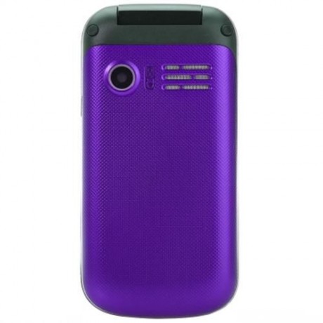 E1190A QUAD BAND UNLOCKED PHONE WITH SOUND RECORDER ALARM (PURPLE)