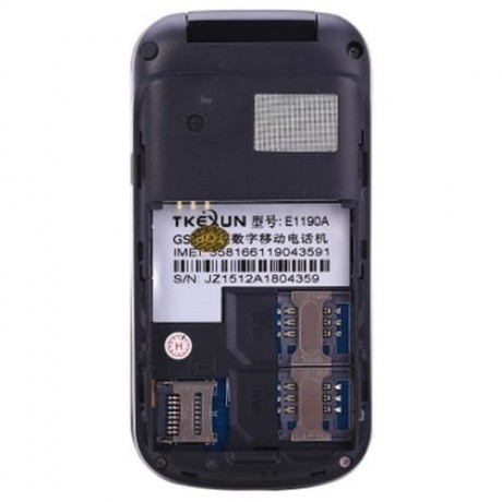 E1190A QUAD BAND UNLOCKED PHONE WITH SOUND RECORDER ALARM (PURPLE)