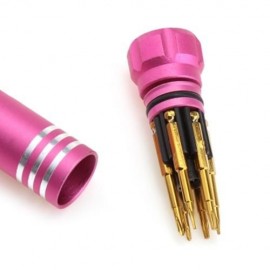 6 IN 1 MULTIFUNCTIONAL PRECISION SCREWDRIVER KIT ELECTRONICS REPAIR OPENING TOOLS (ROSE RE