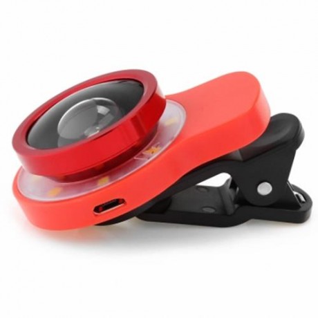 RK09F FILL-IN FLASH KIT WITH 180 DEG FISHEYE 10X MACRO 0.67X WIDE ANGLE 0.4X SUPER WIDE AN