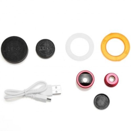 RK09F FILL-IN FLASH KIT WITH 180 DEG FISHEYE 10X MACRO 0.67X WIDE ANGLE 0.4X SUPER WIDE AN
