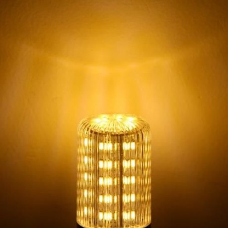 E14 7W 36 X SMD 5730 220V DIMMABLE WARM WHITE SILVER CORN LIGHT LAMP (3000-3500K) (WARM WH