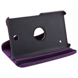 PU LEATHER 360 DEGREE ROTATING BACK CASE HOLSTER PROTECTIVE COVER FOR SAMSUNG GALAXY TAB 4