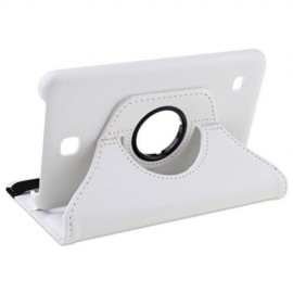 PU LEATHER 360 DEGREE ROTATING BACK CASE HOLSTER PROTECTIVE COVER FOR SAMSUNG GALAXY TAB 4