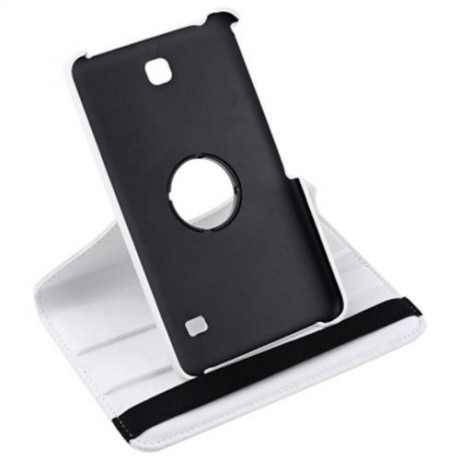PU LEATHER 360 DEGREE ROTATING BACK CASE HOLSTER PROTECTIVE COVER FOR SAMSUNG GALAXY TAB 4