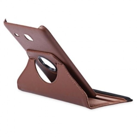 PU LEATHER 360 DEGREE ROTATING SMART FOLIO CASE FOR SAMSUNG GALAXY TAB E 8.0 T377 / T377V 