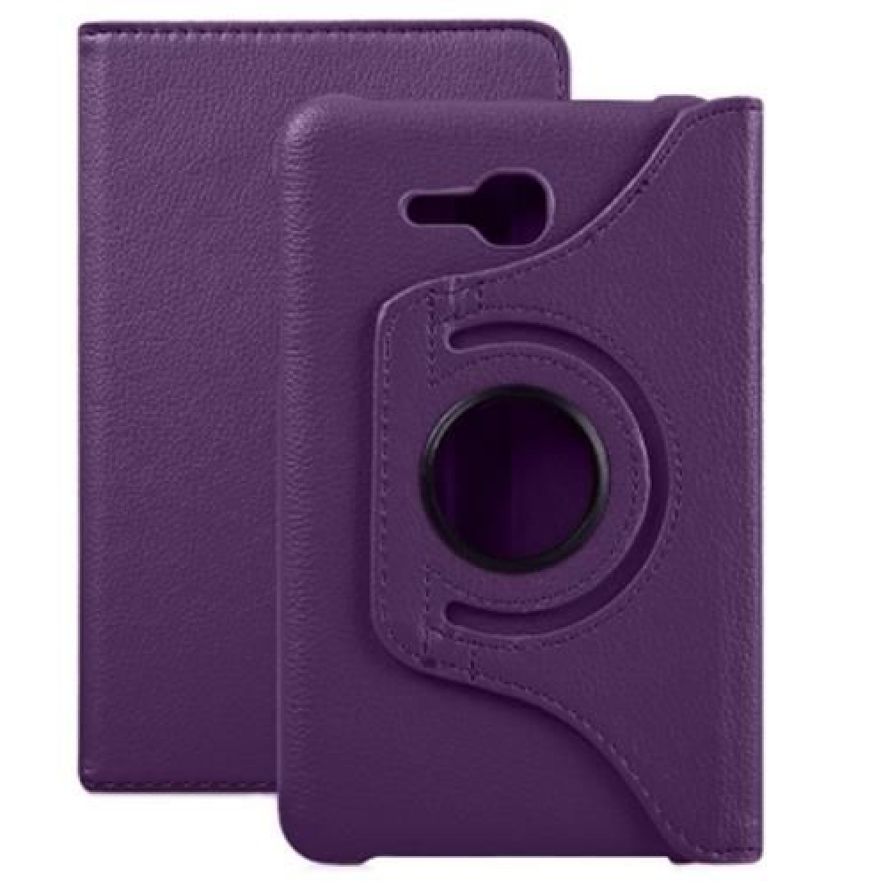 PU LEATHER 360 DEGREE ROTATING SMART FOLIO CASE FOR SAMSUNG GALAXY TAB 3 LITE 7.0 T110 / T