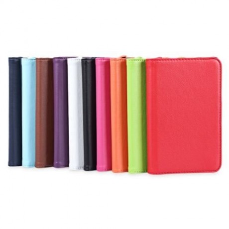 PU LEATHER 360 DEGREE ROTATING SMART FOLIO CASE FOR SAMSUNG GALAXY TAB 3 LITE 7.0 T110 / T