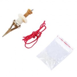 LEO PORTABLE FISHING LURE EARTHWORM BLOODWORM CLIP SEAWATER FRESHWATER FISH TACKLE (WHITE)