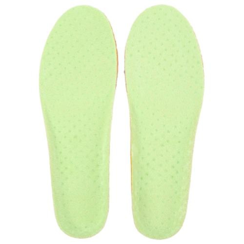PAIRED INSOLE SHOCK ABSORPTION CUT-TO-FIT STRETCH BREATHABLE CUSHION FOR UNISEX (GREEN) PAIRED INSOLE SHOCK ABSORPTION CUT-TO-FIT STRETCH BREATHABLE CUSHION FOR UNISEX (GREEN)