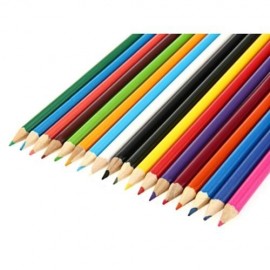 ZIBOM 18 COLORED DRAWING WOODEN PENCIL KIT (COLORMIX)