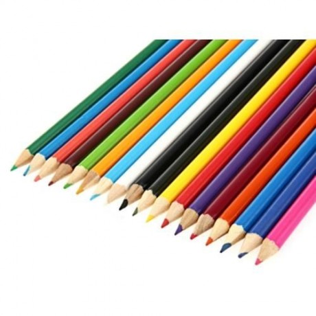 ZIBOM 18 COLORED DRAWING WOODEN PENCIL KIT (COLORMIX)