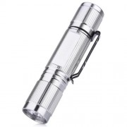 E SMARTER 3W 260LM MINI LED FLASHLIGHT CAMPING TORCH LIGHT (SILVER GRAY)