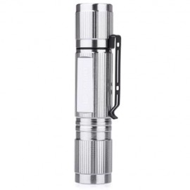 E SMARTER 3W 260LM MINI LED FLASHLIGHT CAMPING TORCH LIGHT (SILVER GRAY)