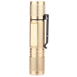 E SMARTER 3W 260LM MINI LED FLASHLIGHT CAMPING TORCH LIGHT (GOLDEN)