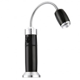 5W 500LM CREE Q5 LED FLEXIBLE HOSE FLASHLIGHT 3 MODES ZOOMING LIGHT (BLACK)