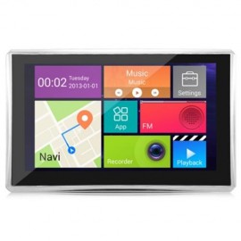 5 INCH ANDROID 4.4 CAR TABLET GPS 170 DEGREE WIDE ANGLE 1080P DVR RECORDER WIFI / FM TRANS
