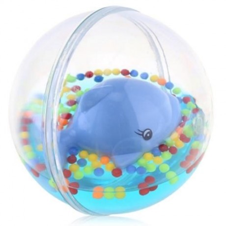 KIDS TODDLERS WATER-FILLED FLOAT FLOATING BATHROOM TUB WATER FUN BALL TOY (COLORMIX)